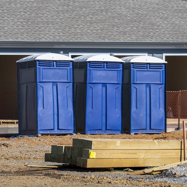 is there a specific order in which to place multiple porta potties in Arab